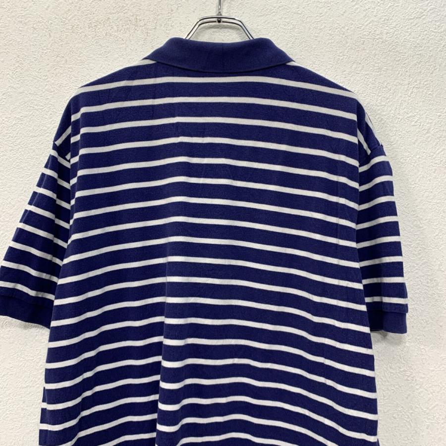 90s POLO by RALPH LAUREN 半袖 ポロシャツ XXL ネイビー ポロバイラル