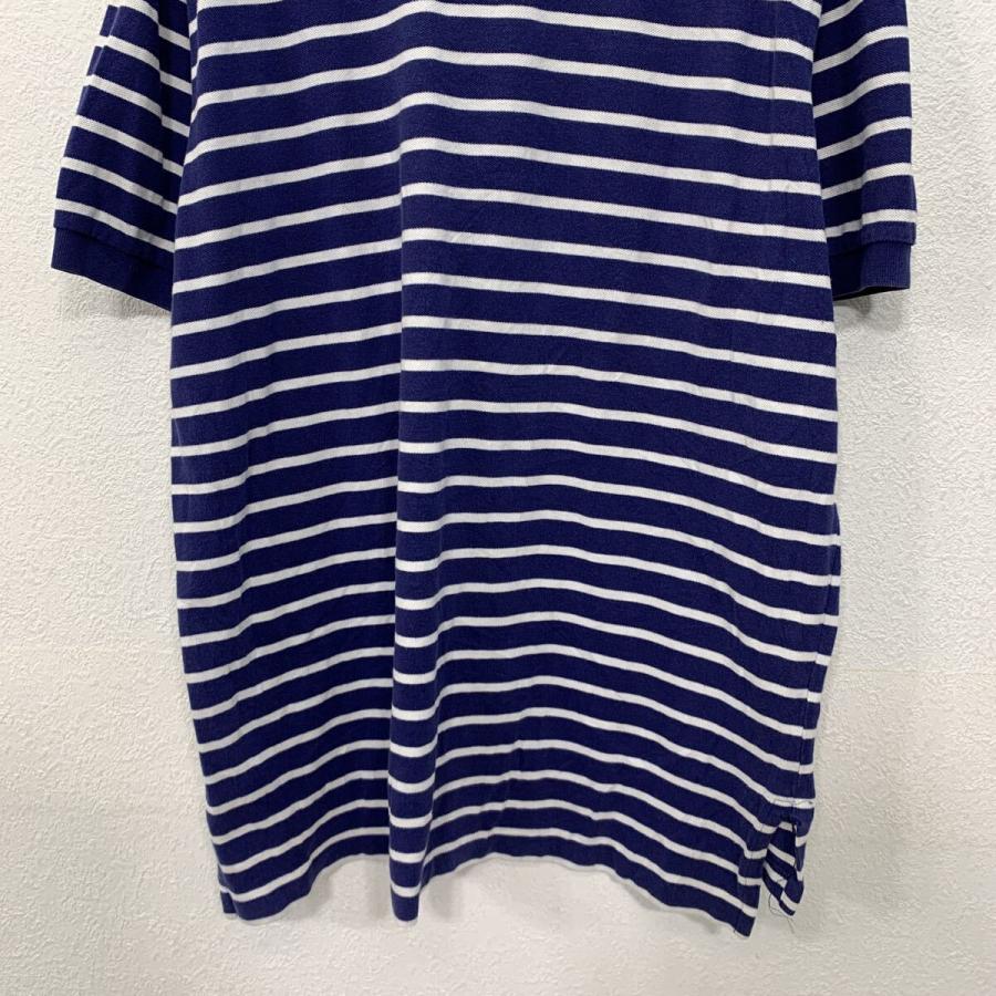 90s POLO by RALPH LAUREN 半袖 ポロシャツ XXL ネイビー ポロバイラル