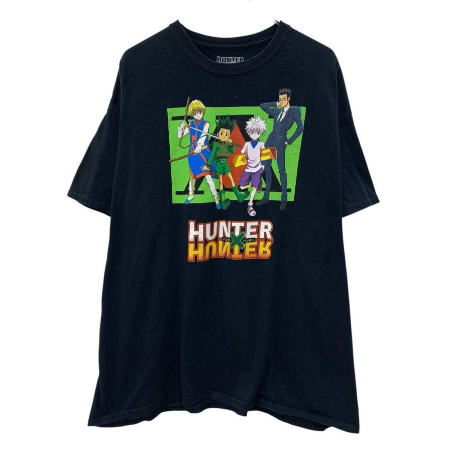 キルアデザインtシャツ　XXXL HUNTER×HUNTER 半袖 キャラクターTシャツ XXL ブラック ハンター