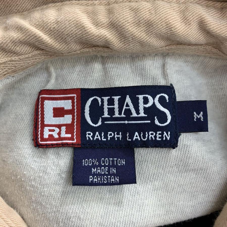 90s CHAPS by Ralph Lauren ラガーシャツ 90s CHAPS RALPH LAUREN 長袖 ラガーシャツ M ネイビー マルチカラー