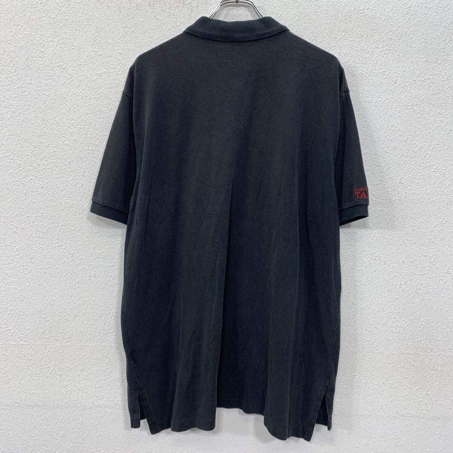 90s POLO by RALPH LAUREN 半袖 ポロシャツ XXL ブラック ポロラルフ