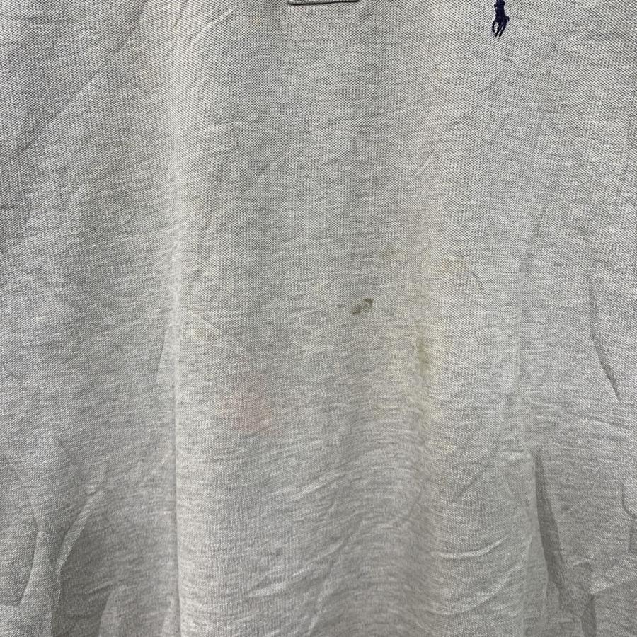 90s Polo by Ralph Lauren 半袖 ポロシャツ XXL グレー ラルフローレン
