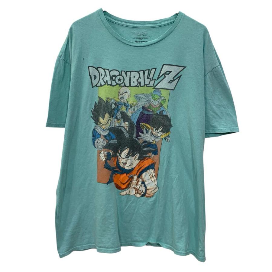 DRAGON BALL Z 半袖 キャラクターTシャツ 2XL ライトブルー