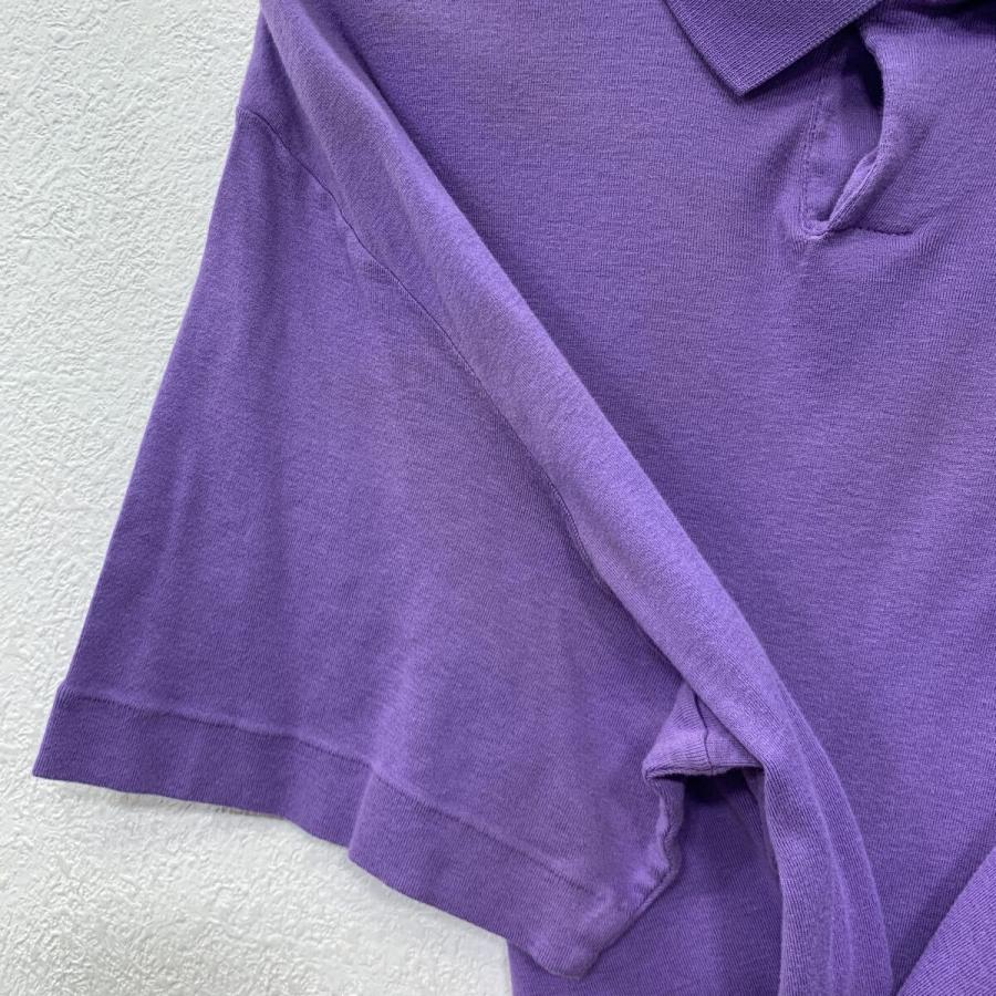 90s Polo by Ralph Lauren 半袖 ポロシャツ XL パープル ポロラルフ