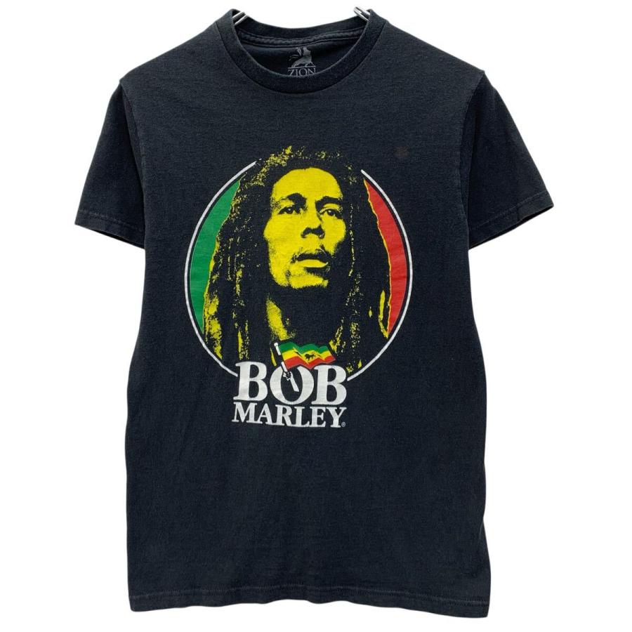 ZION ROOTSWEAR BOB MARLEY 半袖 バンドTシャツ S ブラック