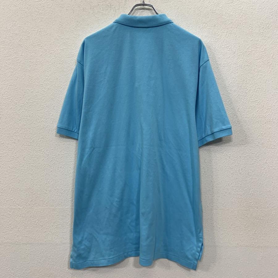 90s Polo by Ralph Lauren 半袖 ポロシャツ XXL ブルー ポロラルフ