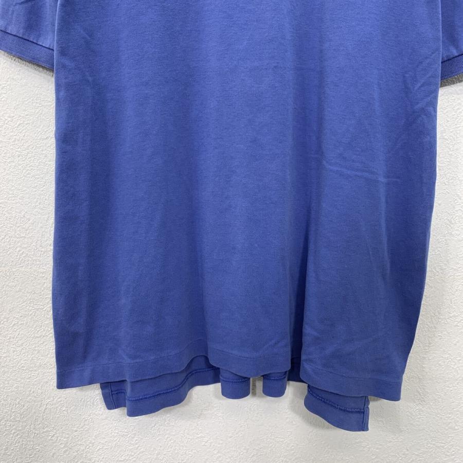 90s Polo by Ralph Lauren 半袖 ポロシャツ XXL ブルー ポロラルフ