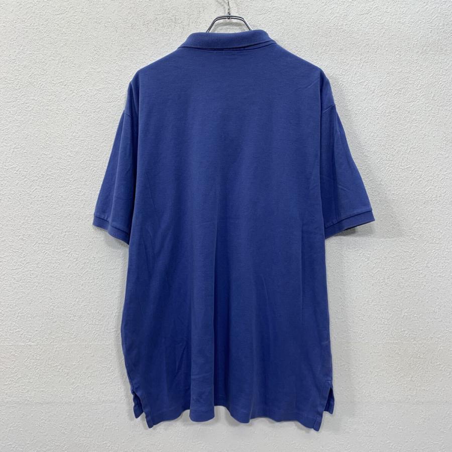 90s Polo by Ralph Lauren 半袖 ポロシャツ XXL ブルー ポロラルフ