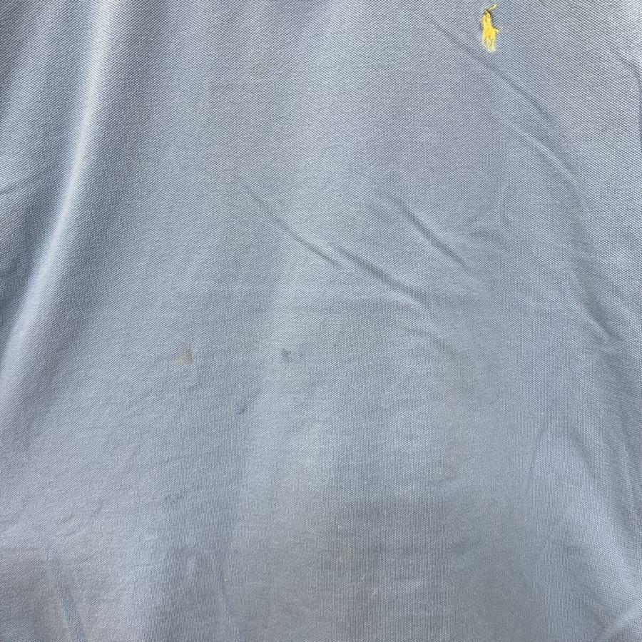 90s Polo by Ralph Lauren 半袖 ポロシャツ XXL ブルー ポロラルフ