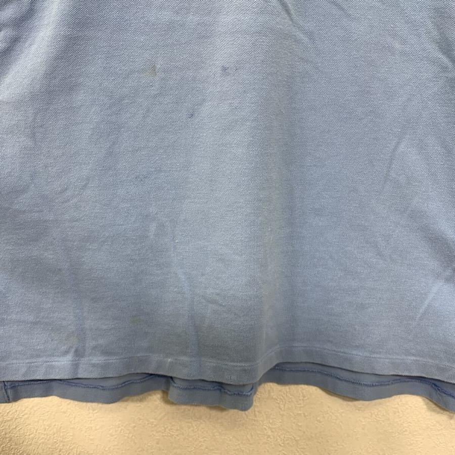 90s Polo by Ralph Lauren 半袖 ポロシャツ XXL ブルー ポロラルフ