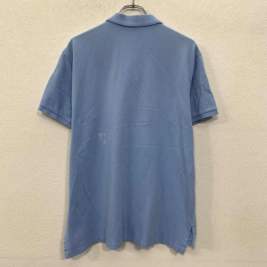 90s Polo by Ralph Lauren 半袖 ポロシャツ XXL ブルー ポロラルフ