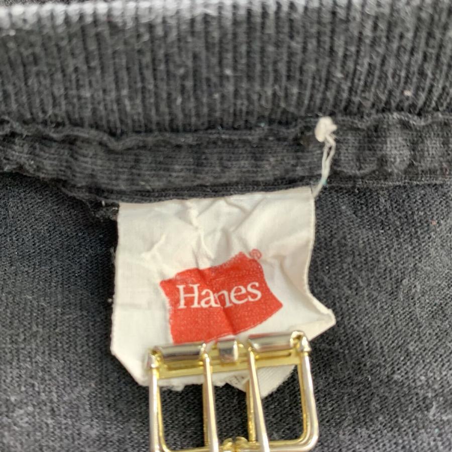 80s Hanes Michael Jackson 半袖 プリントTシャツ S ブラック ヘインズ