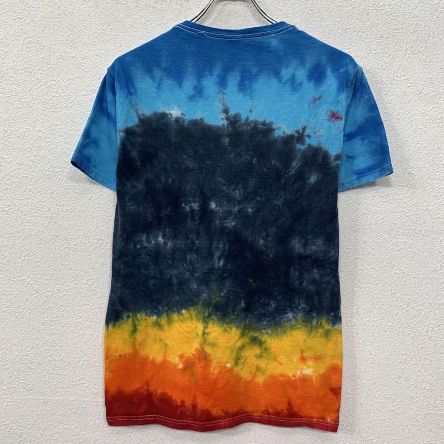 LED ZEPPELIN 半袖 バンドTシャツ S ブルー マルチカラー レッド