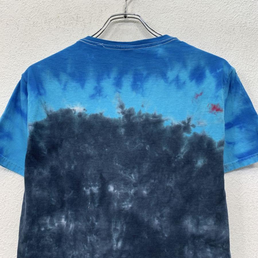 LED ZEPPELIN 半袖 バンドTシャツ S ブルー マルチカラー レッド