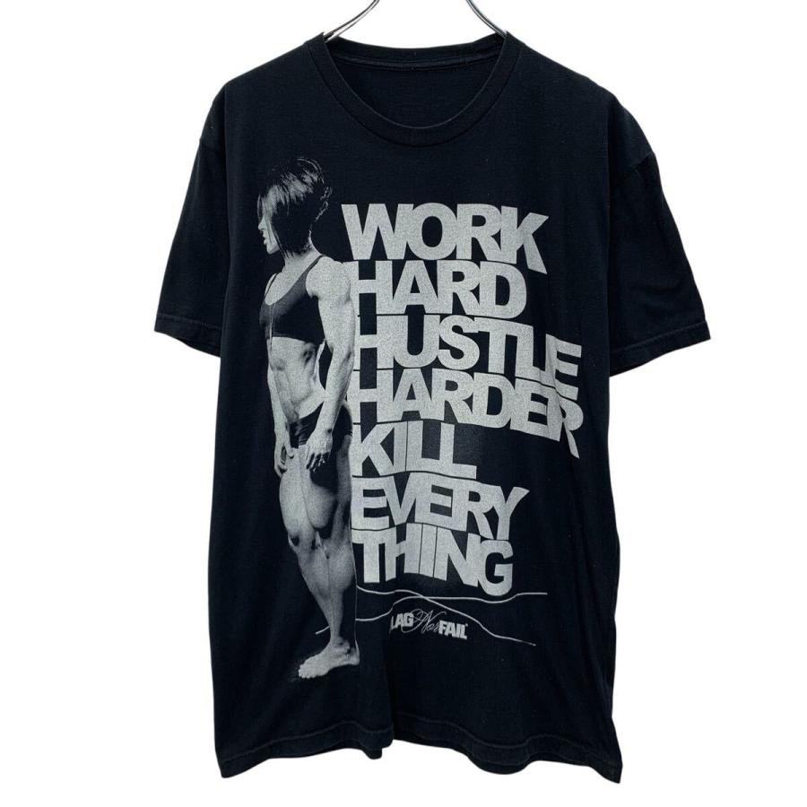 Flag Nor Fail 半袖 プリントTシャツ L〜 ブラック フラッグ・ノー
