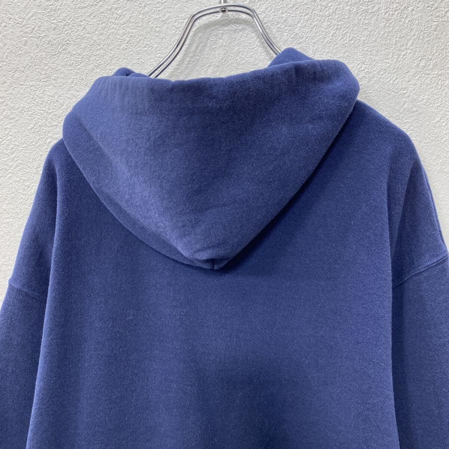 90s RUSSELL ATHLETIC ジップフーディー L ネイビー ラッセル