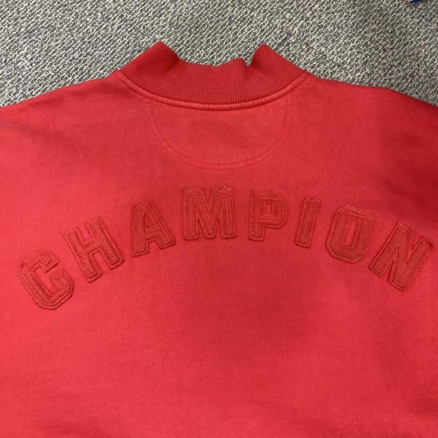 Champion スウェットスタジアムジャケット XXXL レッド チャンピオン