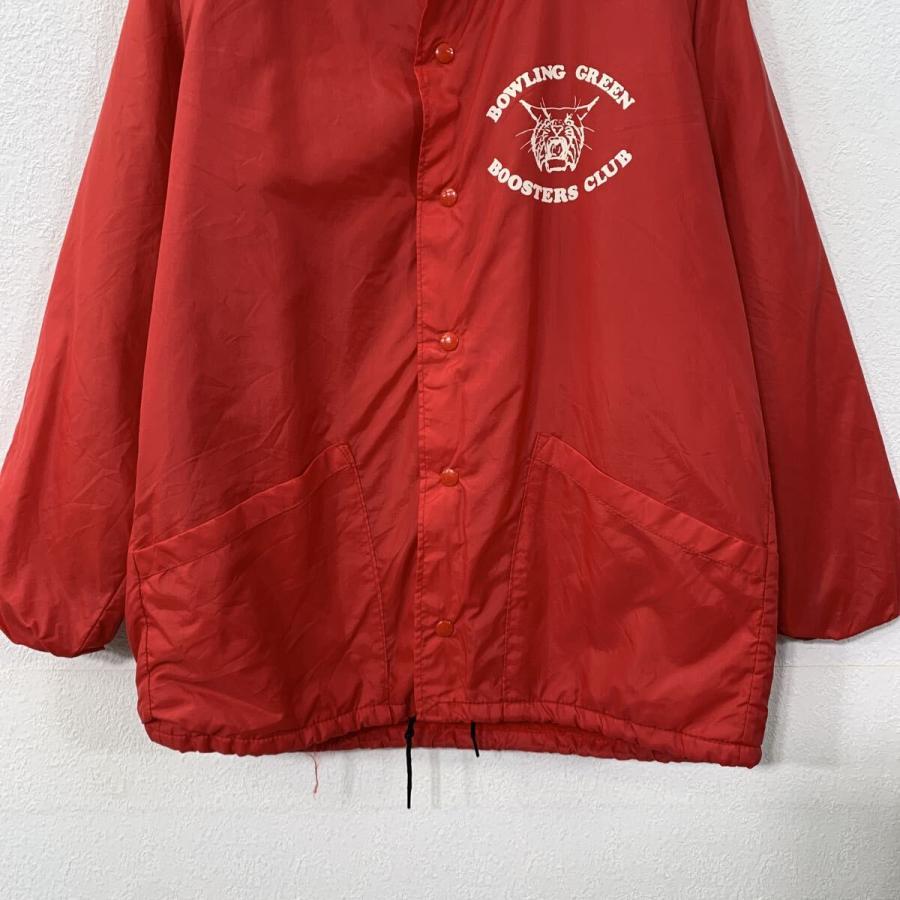 80〜90s コーチジャケット L〜 レッド スナップボタン 80〜90年代 裏
