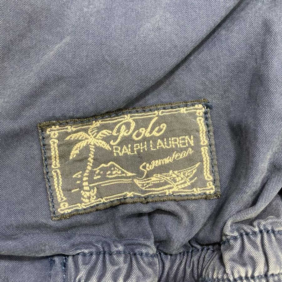 90s RALPH LAUREN コットンジャケット M ネイビー ラルフローレン