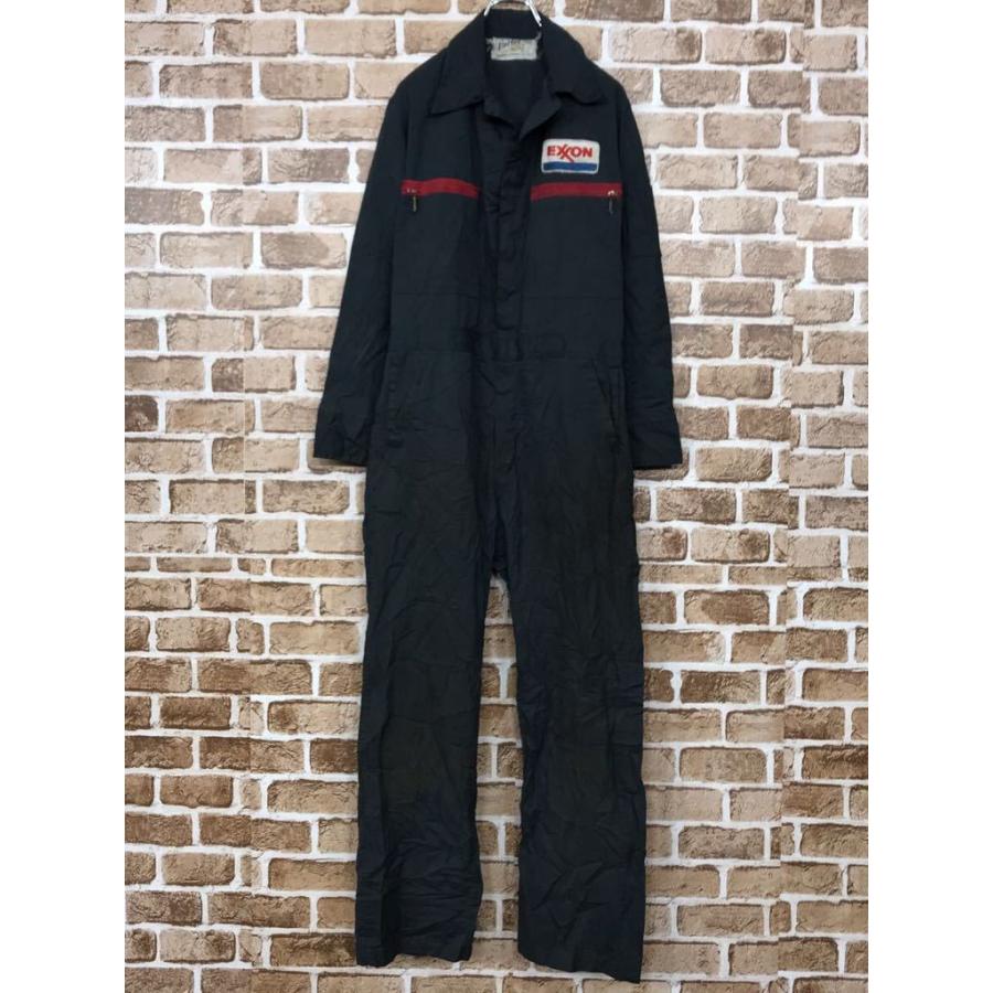 ヴィンテージ　Unitog ツナギ　古着　ジャンプスーツ Unitog つなぎ W34 ワークウェア ダークグレー TALONジップ 古着卸