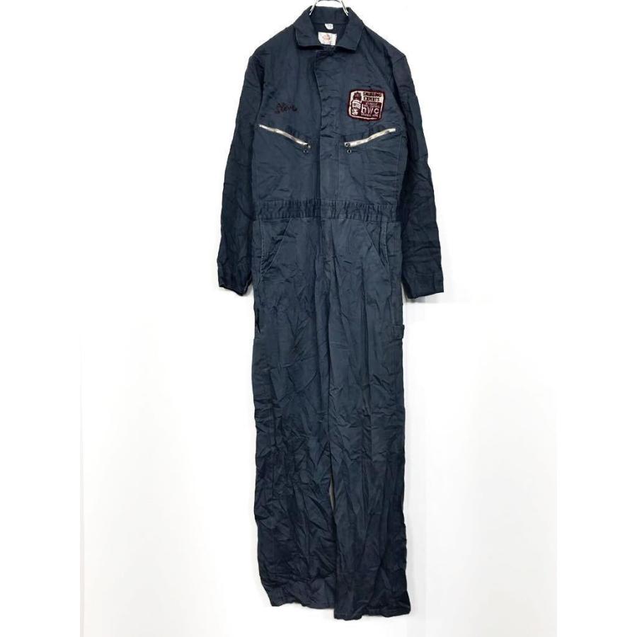 Dickies つなぎ W35 サイズ表記38L ワークウェア ブルーグレー TALONジップ ビンテージ 古着卸 アメリカ仕入 t2012 ...