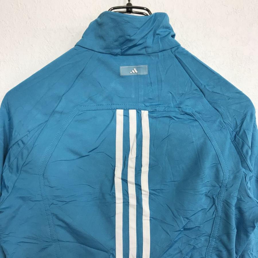 adidas ジャージ レディースS 水色 アディダス スポーツ ジップアップ 古着卸 アメリカ仕入 t2109-4109｜voxtrading9｜05