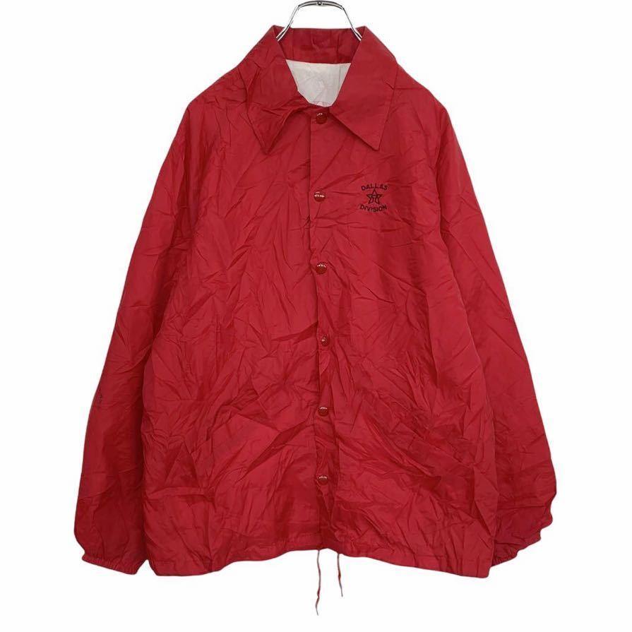 Active Generation コーチジャケット M レッド 赤 ナイロンジャケット スポーツ 古着卸 アメリカ仕入 t21103601