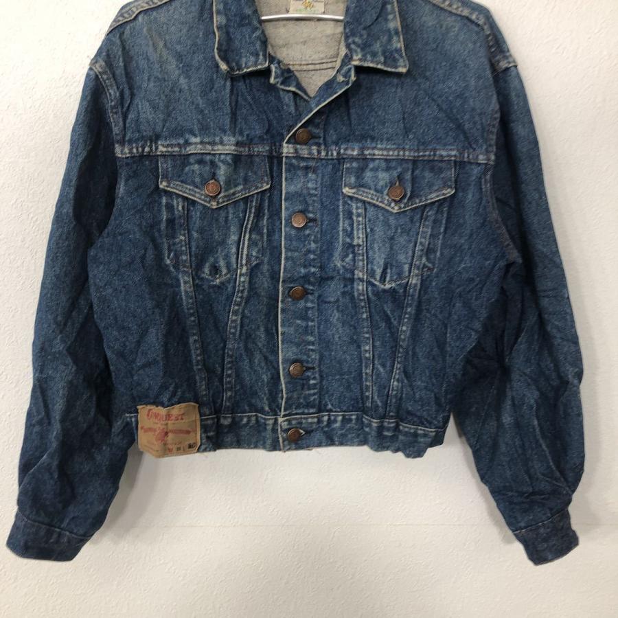 CONQUEST デニムジャケット Mサイズ イタリア製 ヴィンテージ G