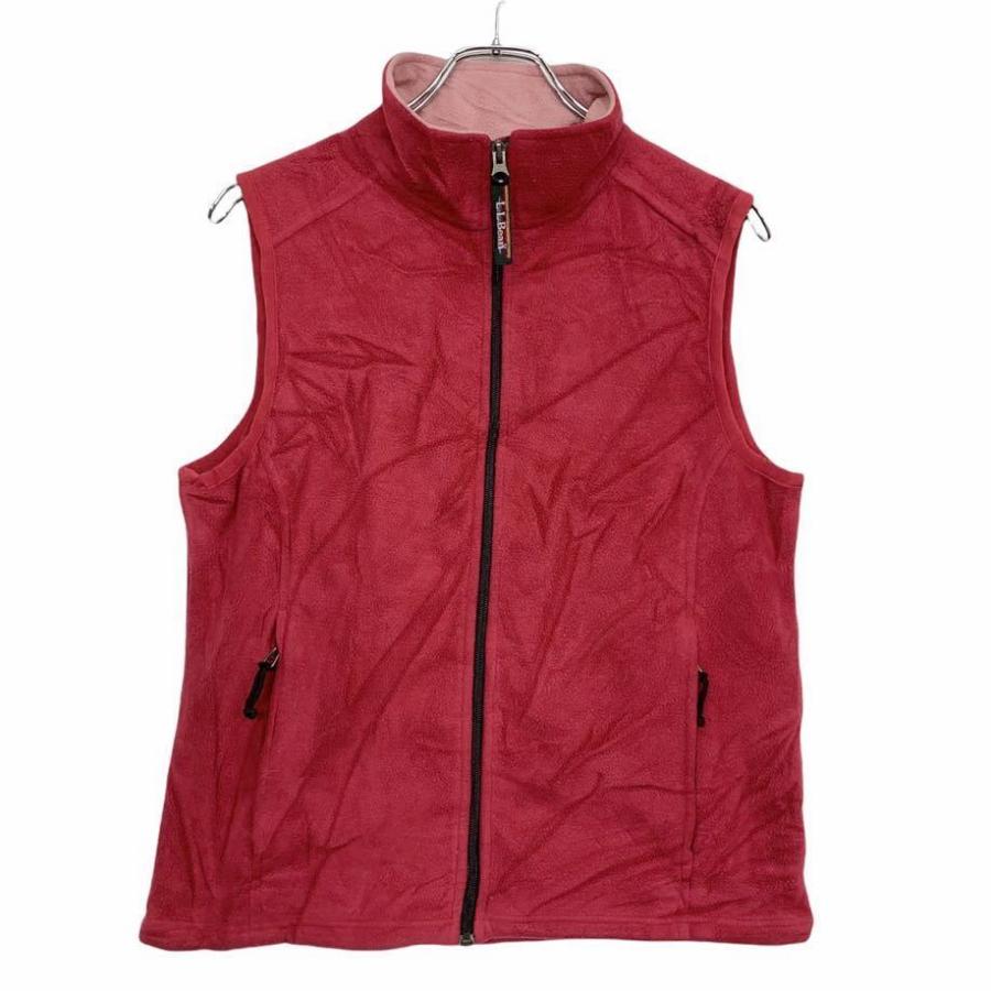 L.L.Bean フリース ベスト レディース M ピンク エルエルビーン 
