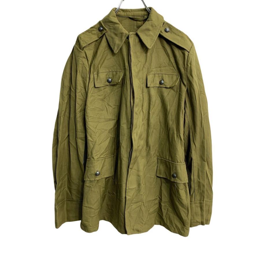 ミリタリージャケット オリーブグリーン
