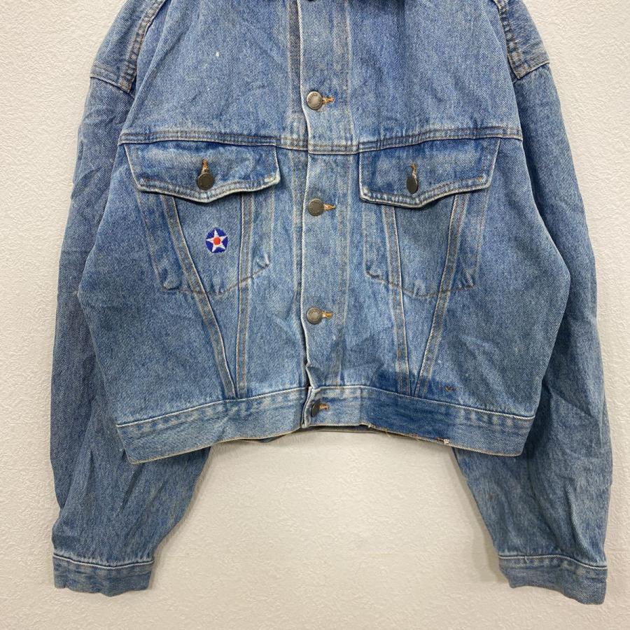 Rustic Denim デニムジャケット レディース S 青 ラスティックデニム G 