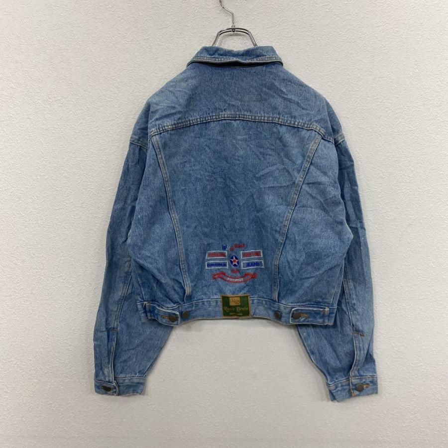 Rustic Denim デニムジャケット レディース S 青 ラスティックデニム G 