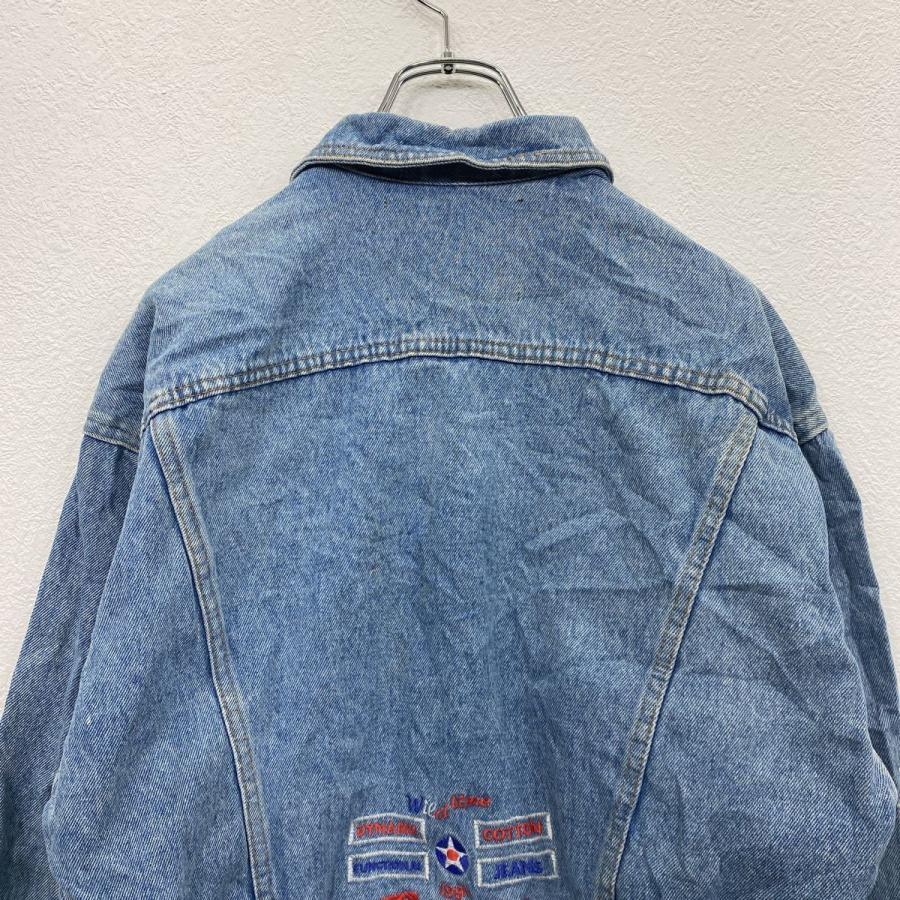 Rustic Denim デニムジャケット レディース S 青 ラスティックデニム G 