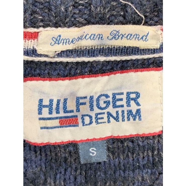TOMMY HILFIGER セーター Sサイズ トミーヒルフィガー ネイビー 古着卸