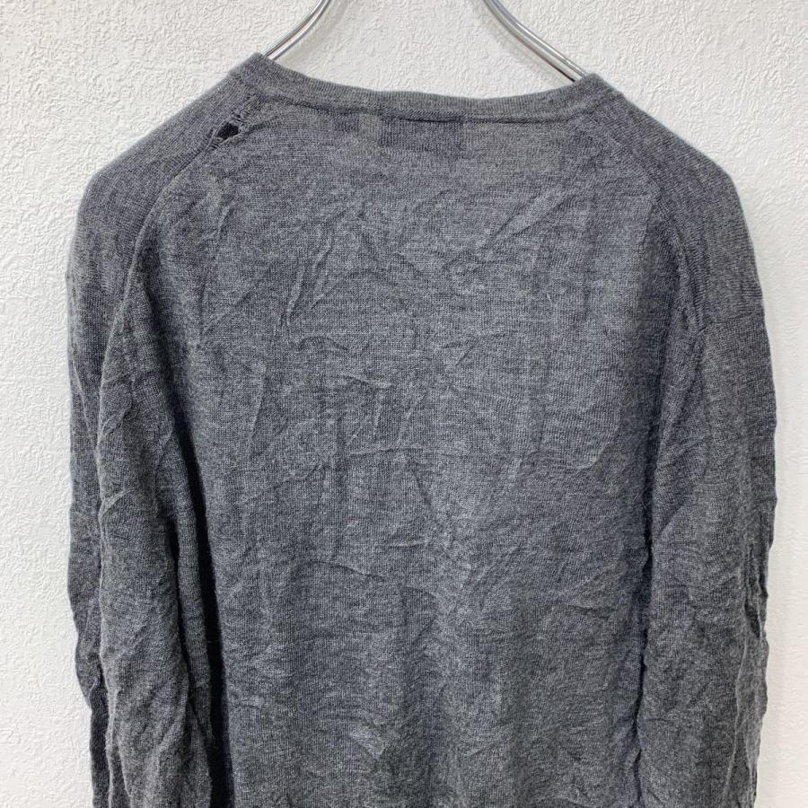 Calvin Klein ニットセーター XLサイズ カルバンクライン ビッグサイズ 薄手 ダークグレー 古着卸 アメリカ仕入 t2205 ...