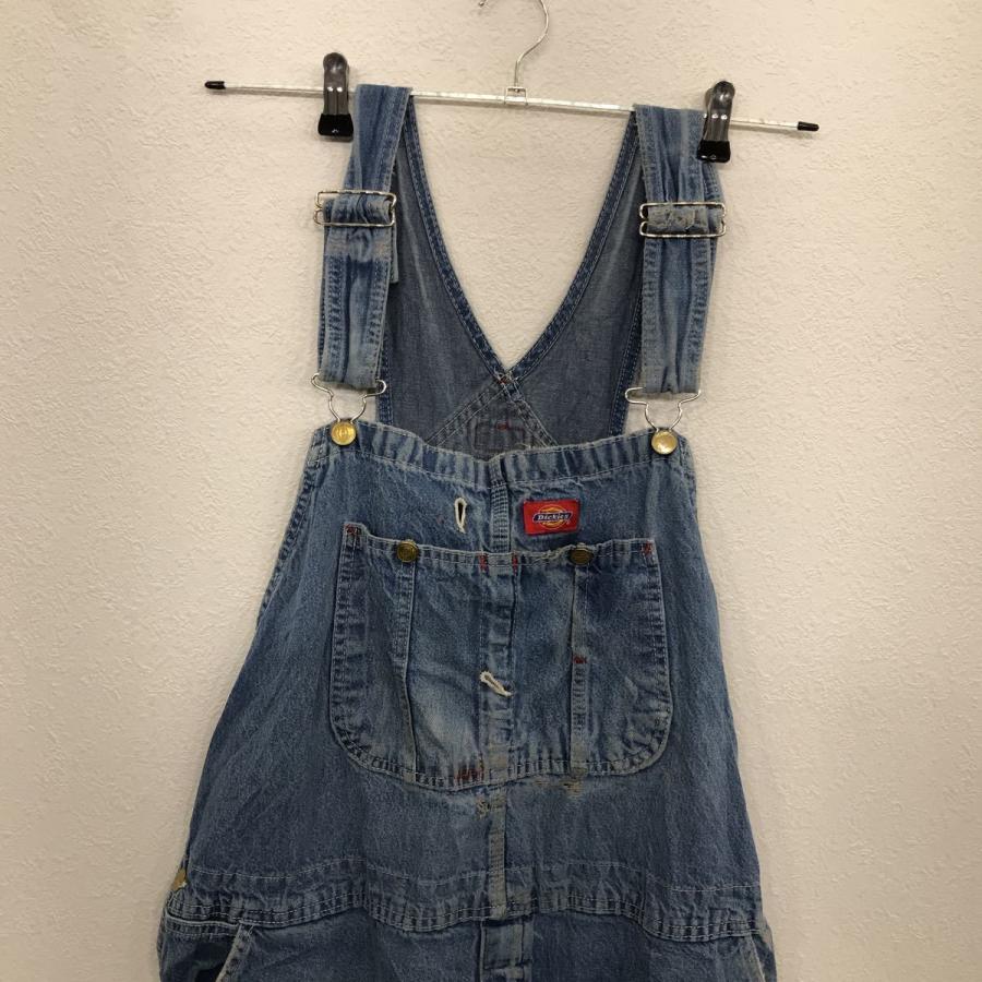 Dickies デニムオーバーオール W44 ディッキーズ ジッパーフライ インディゴ 古着卸 アメリカ仕入 t2205-3200 : 古着屋 ...