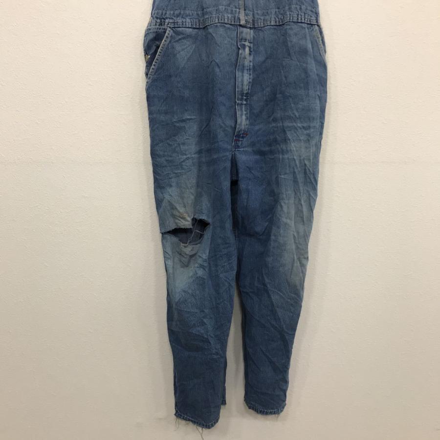 Dickies デニムオーバーオール W44 ディッキーズ ジッパーフライ インディゴ 古着卸 アメリカ仕入 t2205-3200 : 古着屋 ...