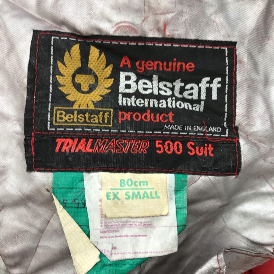 Belstaff 長袖つなぎ W38 サイズ表記EX SMALL ベルスタッフ レッド