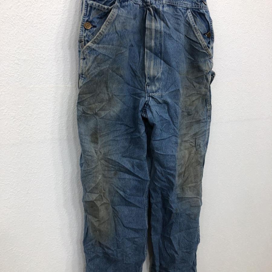 KEY デニムオーバーオール W36 キー デニム ブルー C&Cジッパーフライ ヴィンテージ 70's 古着卸 アメリカ仕入 t2205 ...