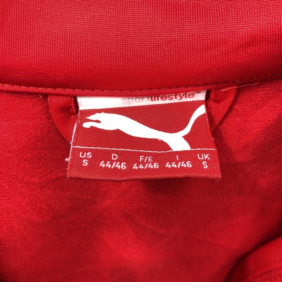 PUMA トラックジャケット Sサイズ プーマ レッド ラグラン ジャージ