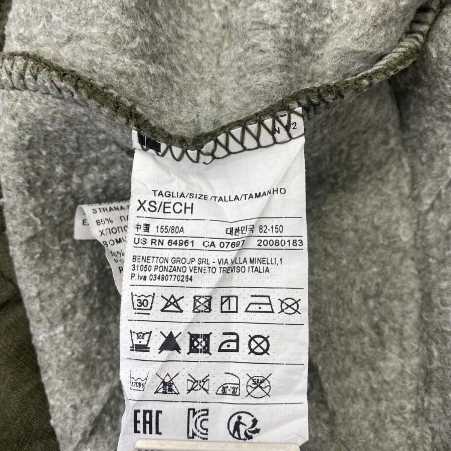 UNITED COLORS OF BENETTON XS サイズ ユナイテッドカラーズオブ