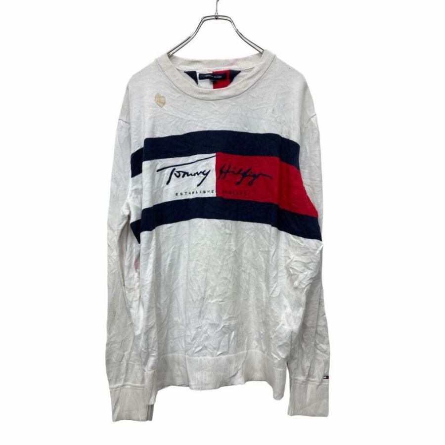 TOMMY HILFIGER ロゴ スウェット トレーナー XLサイズ トミー 