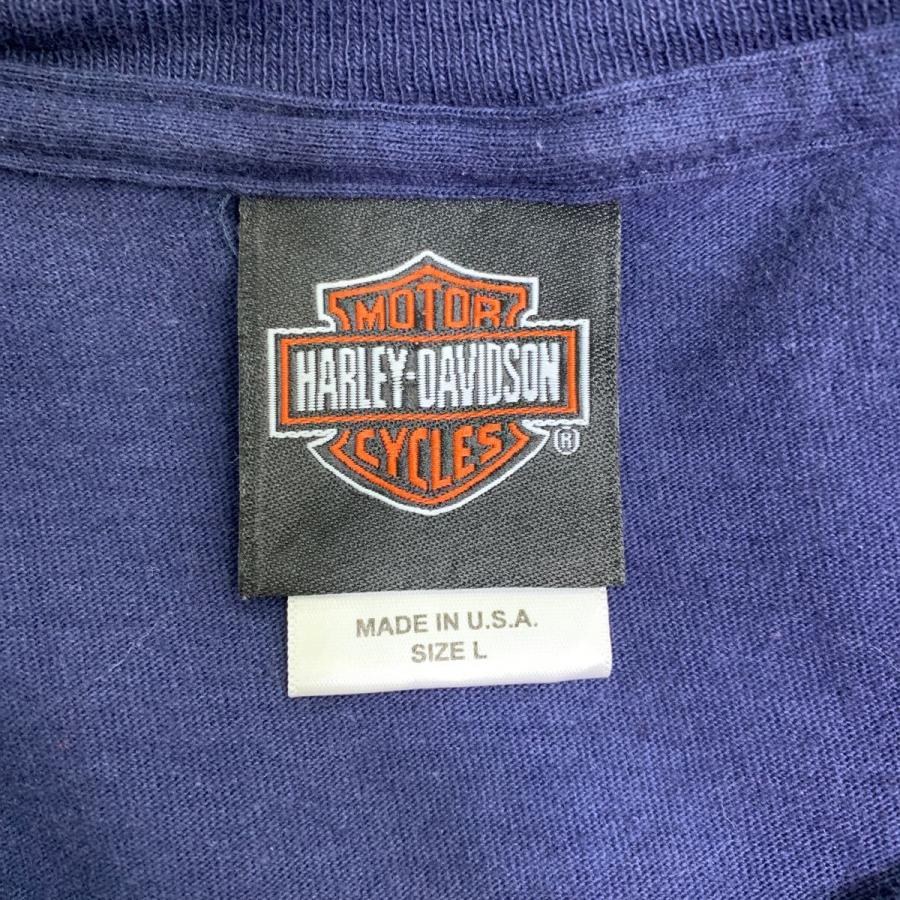 Harley-Davidson 半袖 無地 Tシャツ Lサイズ ハーレーダビッドソン