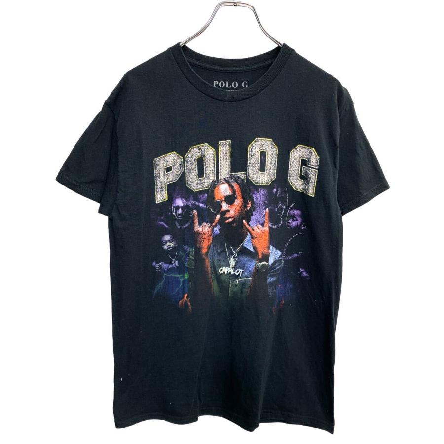 LAST NEST Polo G 非売品 フォトプリントTシャツ 新品未使用 POLO G 半袖 プリント Tシャツ Mサイズ ポロジー ブラック コットン