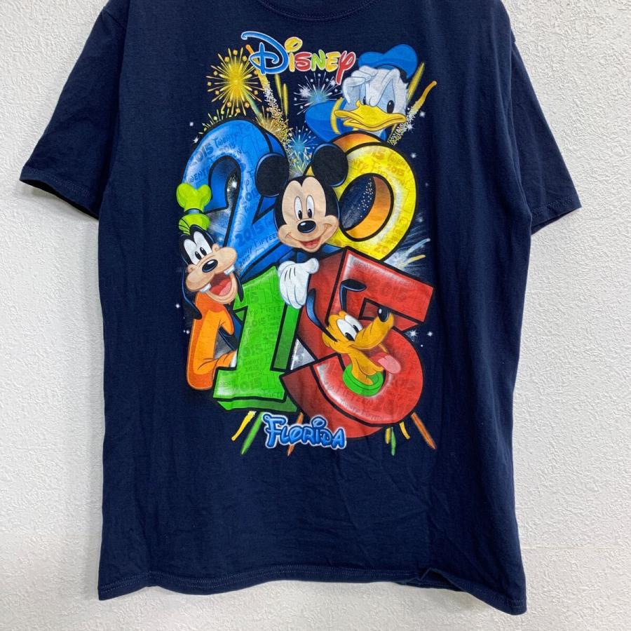古着 Pixar プリントTシャツ Tシャツ ネイビー 半袖Tシャツ 半袖
