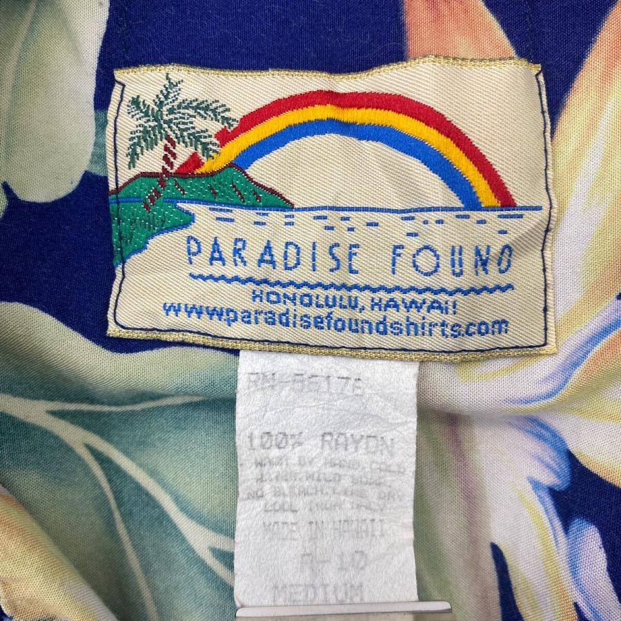 PARADISE FOUND 半袖 アロハシャツ M サイズ パラダイスファウンド