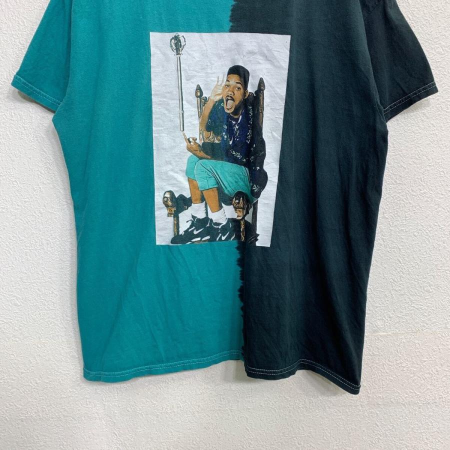 90s LEGENDS 半袖 プリント Tシャツ XLサイズ ブラック グリーン 