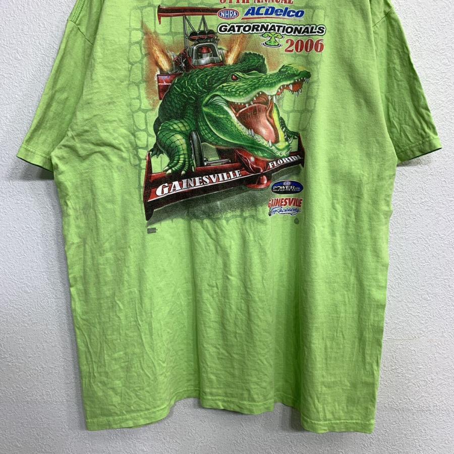 ANVIL / Tシャツ/XL/コットン/ORN anvil 半袖 プリント Tシャツ XLサイズ アンビル ライムグリーン