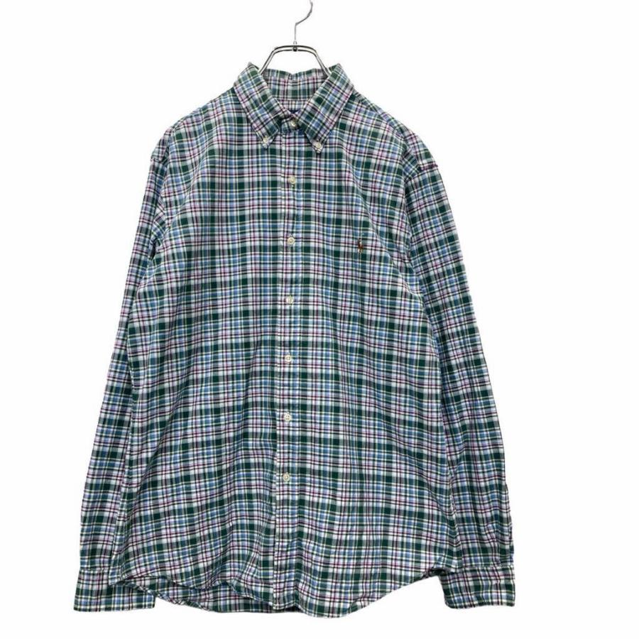 Ralph Lauren - ラルフローレン チェック 長袖 ボタンダウン シャツ 