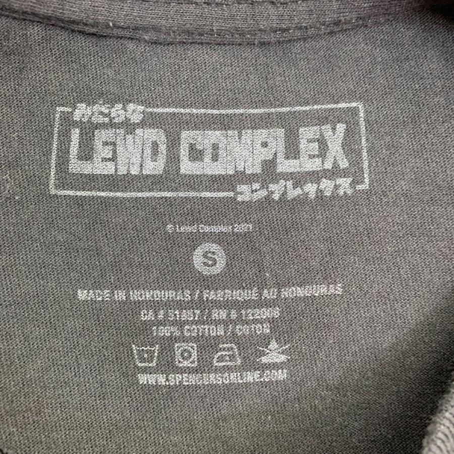 LEWD COMPLEX 半袖 キャラクターーTシャツ Sサイズ みだなら
